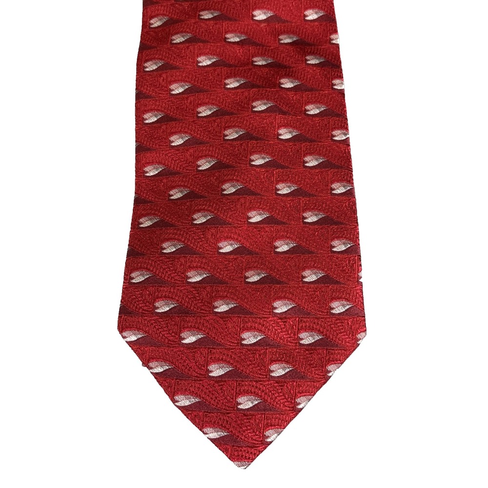 Jos. A. Bank Signature Collection New Mens Neck Tie Silk 59" Long‎ Red